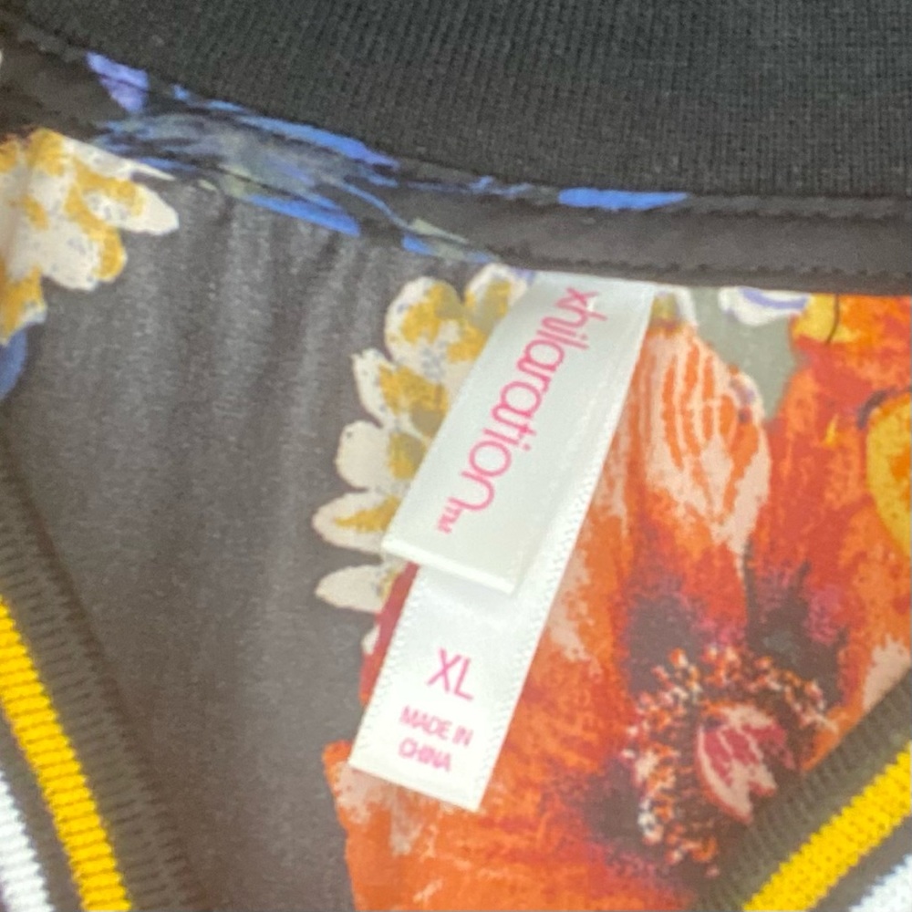 Retro Floral Track Jacket - Picture 3 of 4